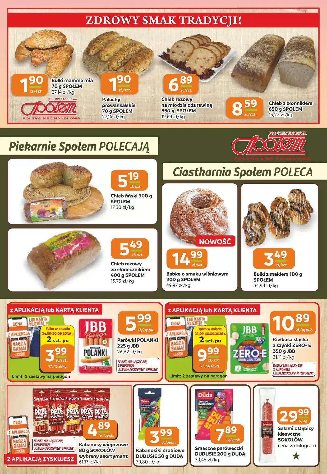 Gazetka promocyjna Społem  ważna od 24.09.2026 - Strona 2.