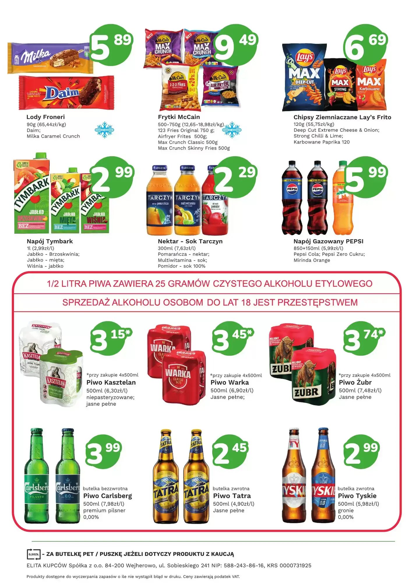 Gazetka promocyjna Limonka  ważna od 24.09.2026 - Strona 4.