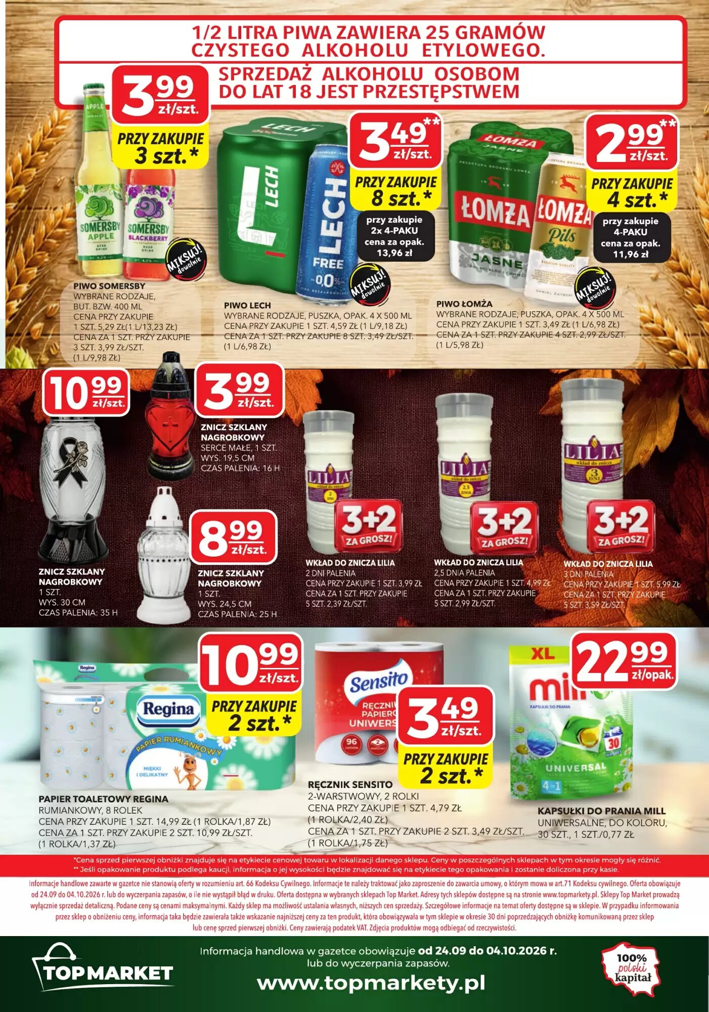 Gazetka promocyjna Top Market  ważna od 24.09.2026 - Strona 4.