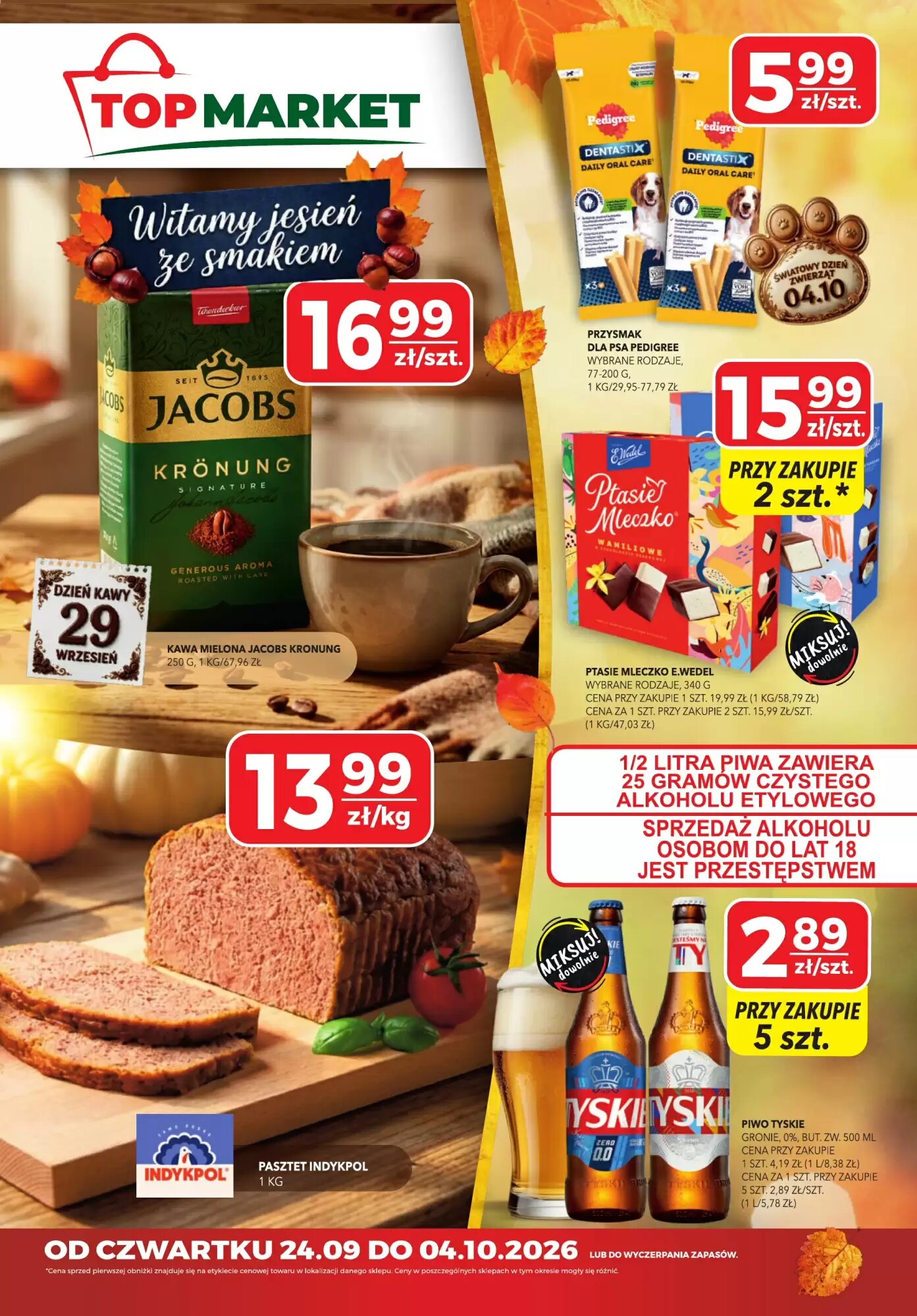 Gazetka promocyjna Top Market  ważna od 24.09.2026 - Strona 1.