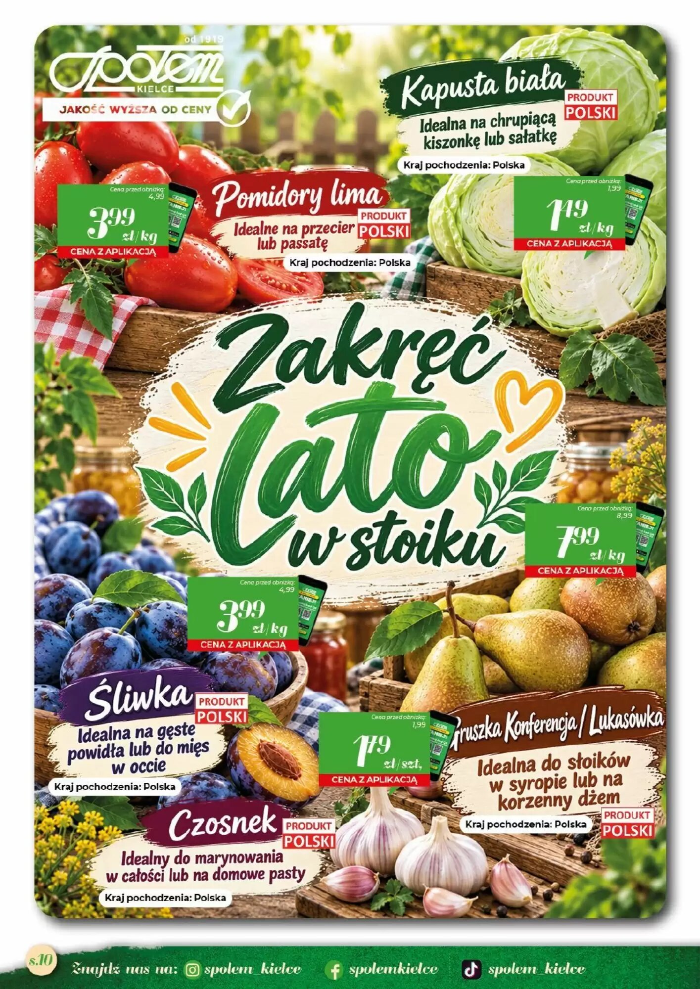 Gazetka promocyjna Społem  ważna od 24.09.2026 - Strona 10.