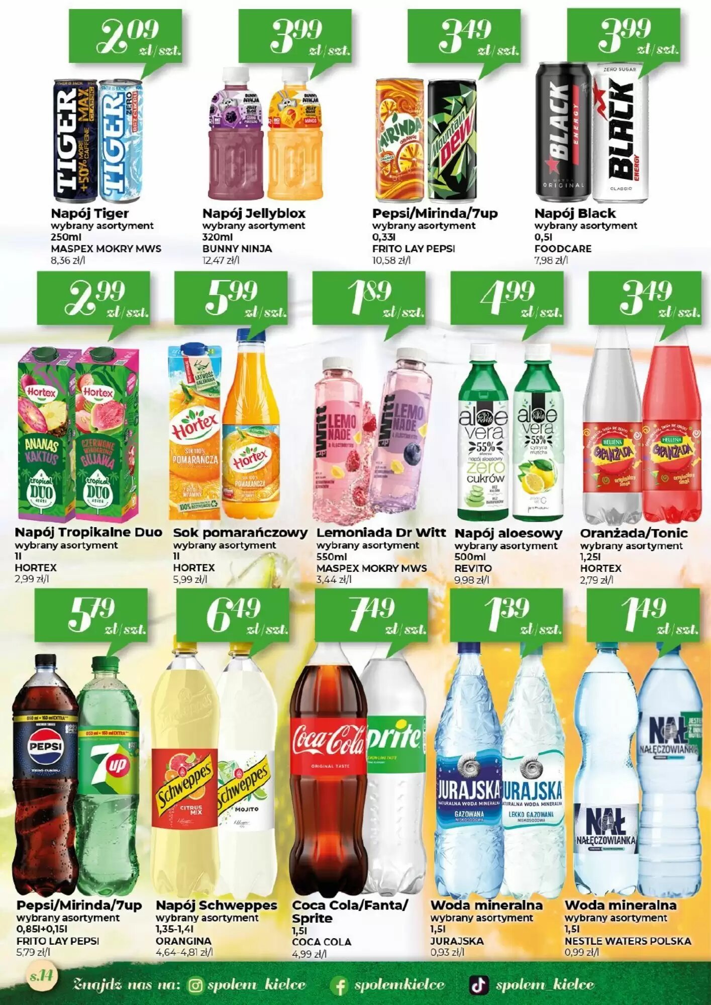Gazetka promocyjna Społem  ważna od 24.09.2026 - Strona 14.