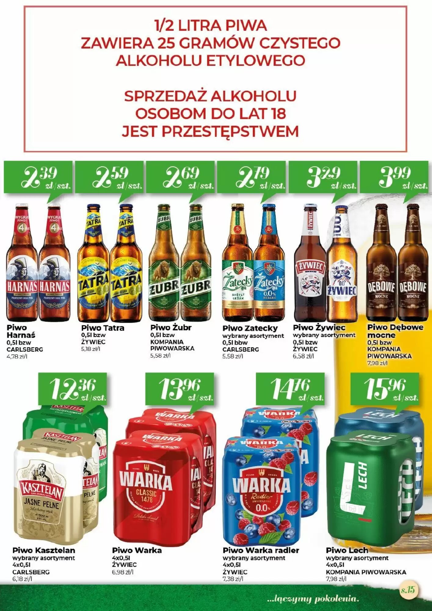 Gazetka promocyjna Społem  ważna od 24.09.2026 - Strona 15.
