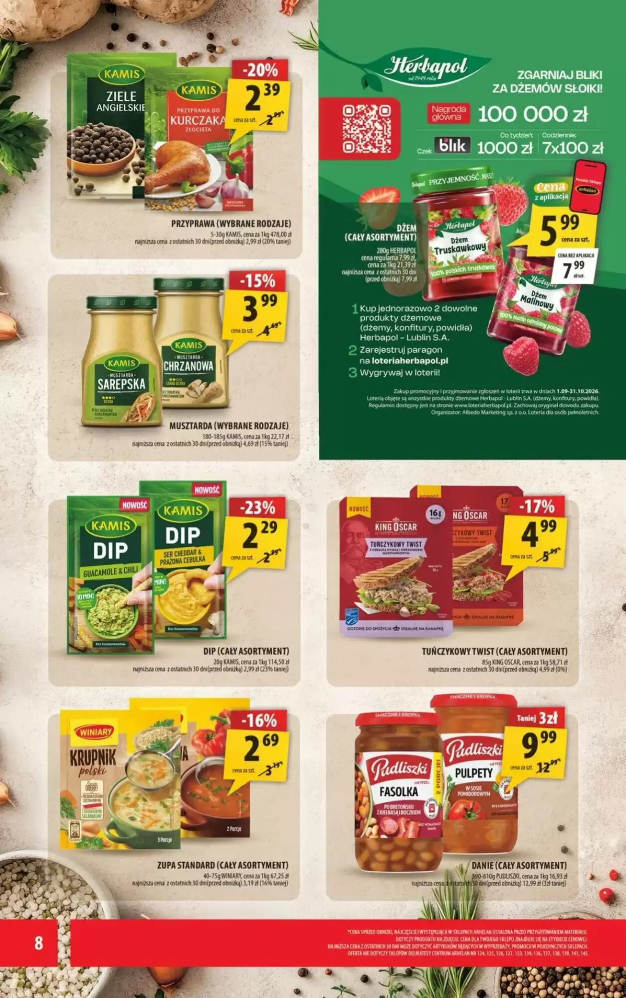 Gazetka promocyjna Arhelan  ważna od 25.09.2026 - Strona 8.