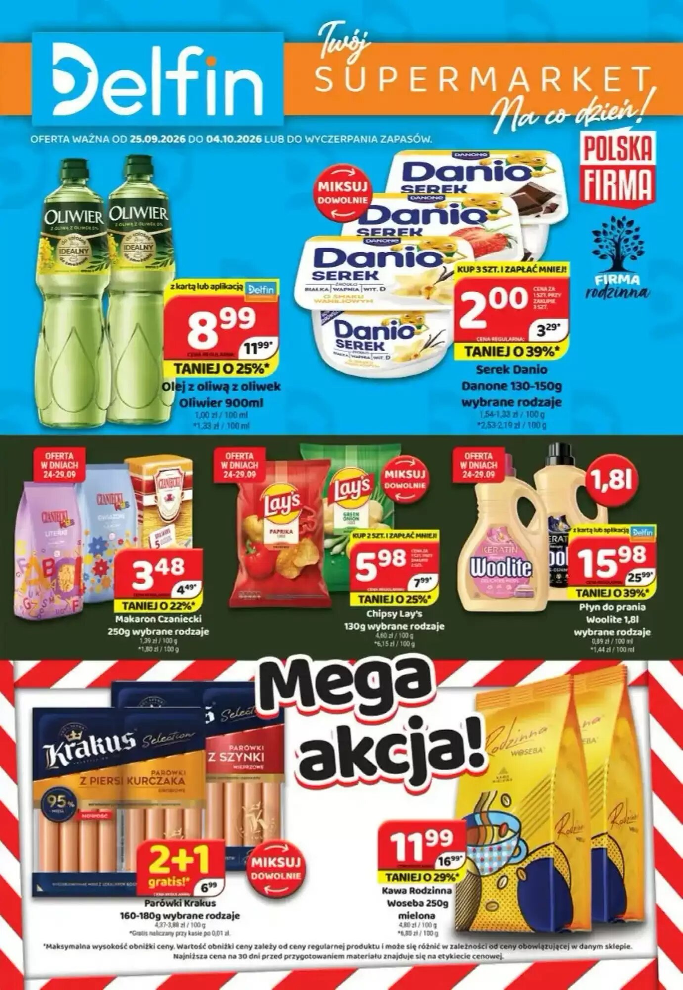 Gazetka promocyjna Delfin ważna od 25.09.2026 - Strona 1.