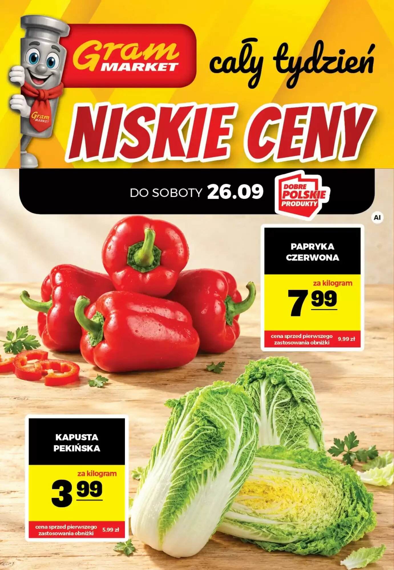 Gazetka promocyjna Gram Market ważna od 25.09.2026 - Strona 1.