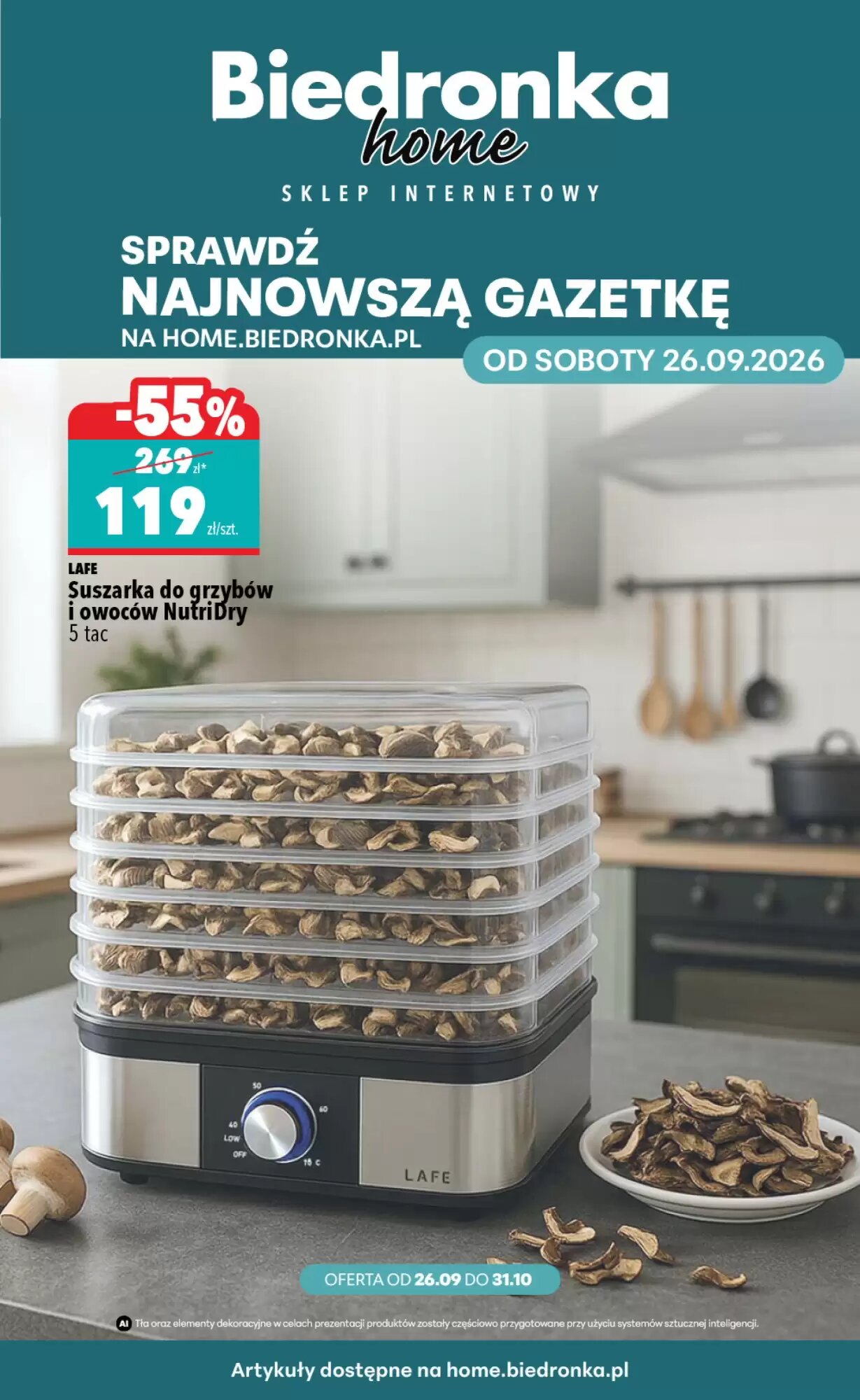 Gazetka promocyjna Biedronka ważna od 26.09.2026 - Strona 1.