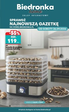 Gazetka promocyjna Biedronka  ważna od 26.09.2026