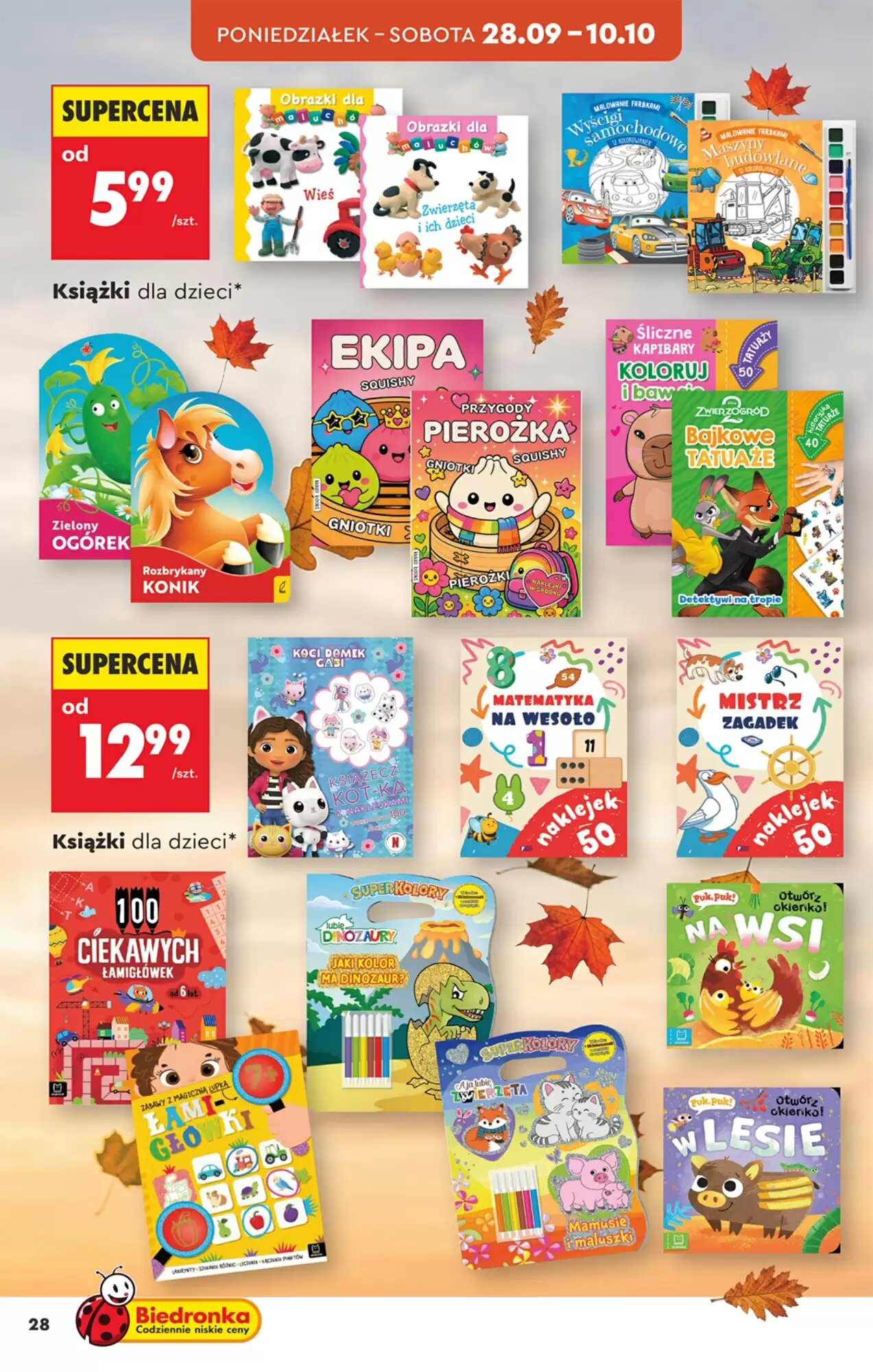Gazetka promocyjna Biedronka  ważna od 26.09.2026 - Strona 28.