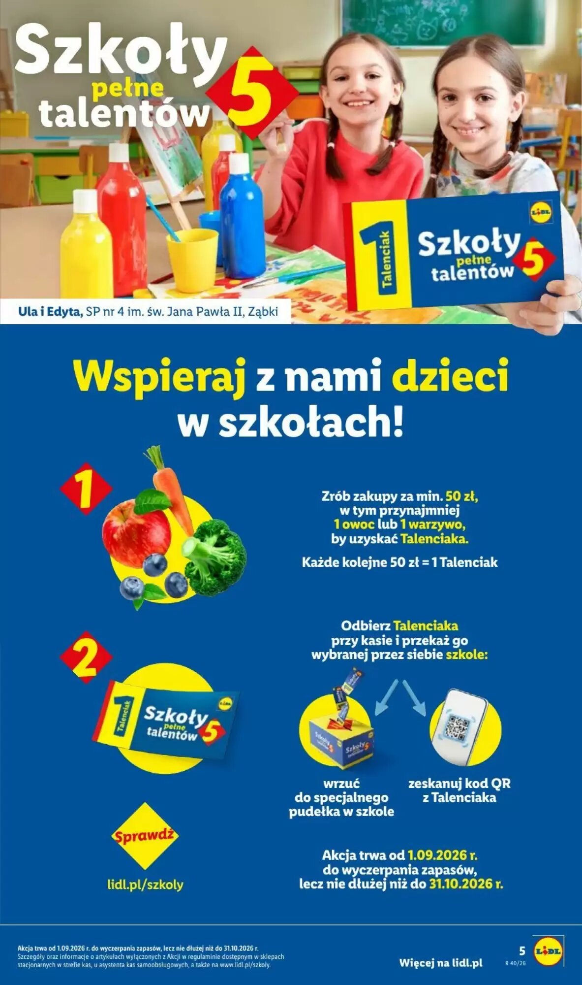 Gazetka promocyjna Lidl  ważna od 28.09.2026 - Strona 5.
