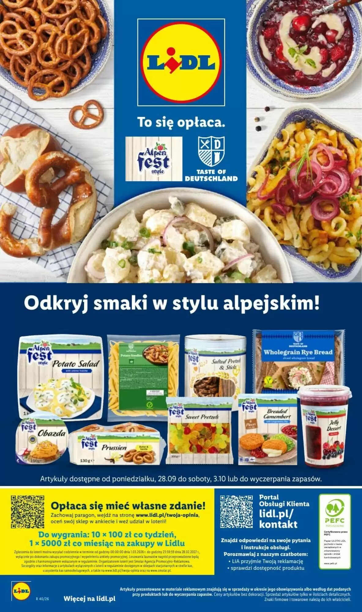 Gazetka promocyjna Lidl  ważna od 28.09.2026 - Strona 58.
