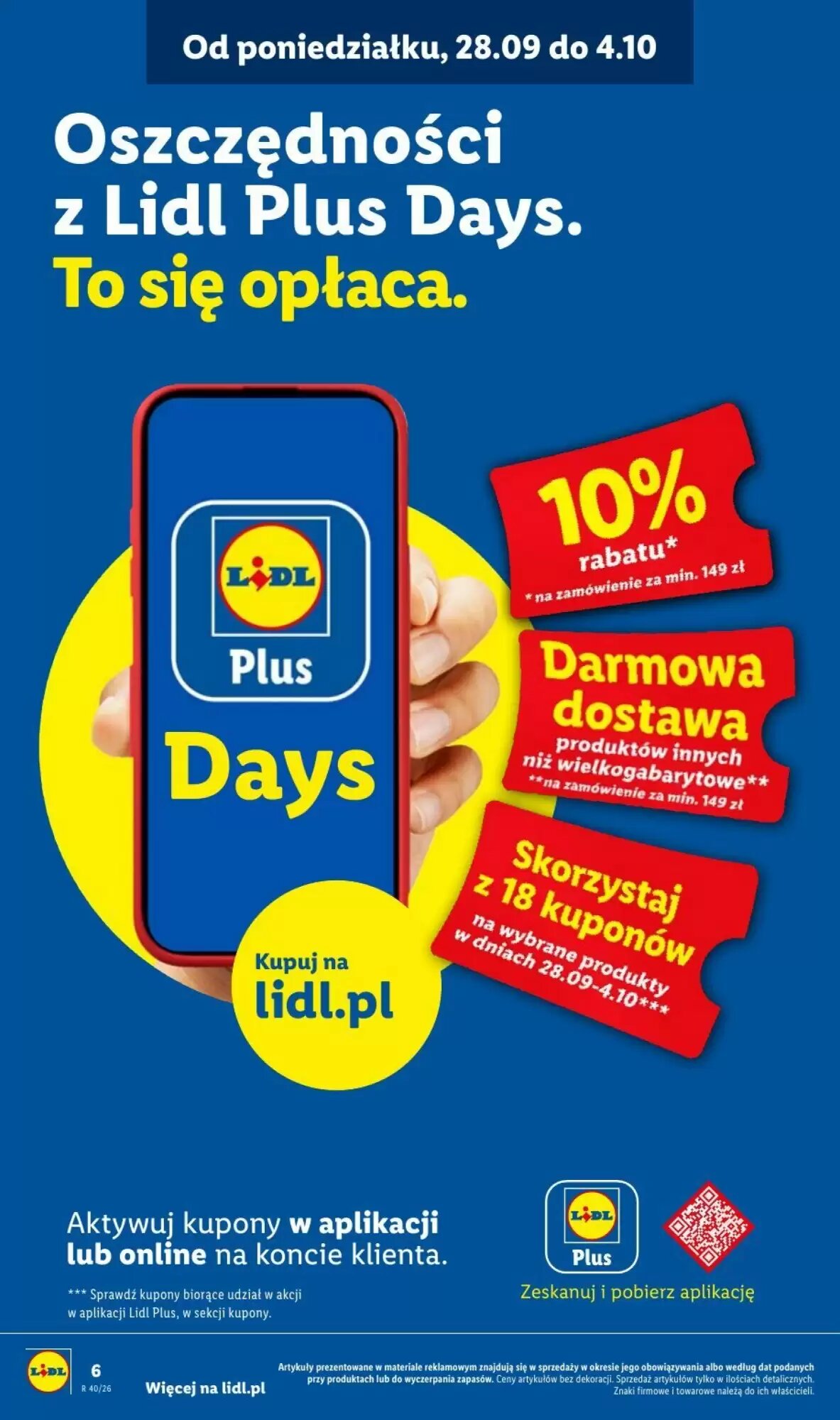 Gazetka promocyjna Lidl  ważna od 28.09.2026 - Strona 6.