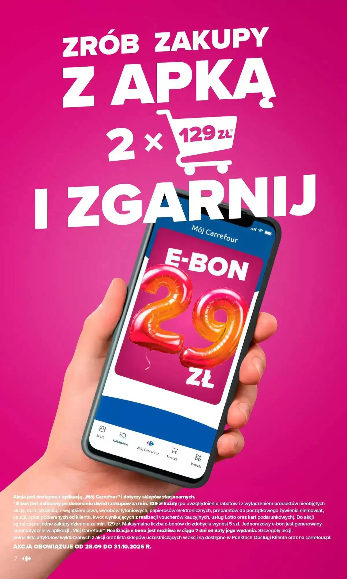 Gazetka promocyjna Carrefour Market  ważna od 28.09.2026 - Strona 2.