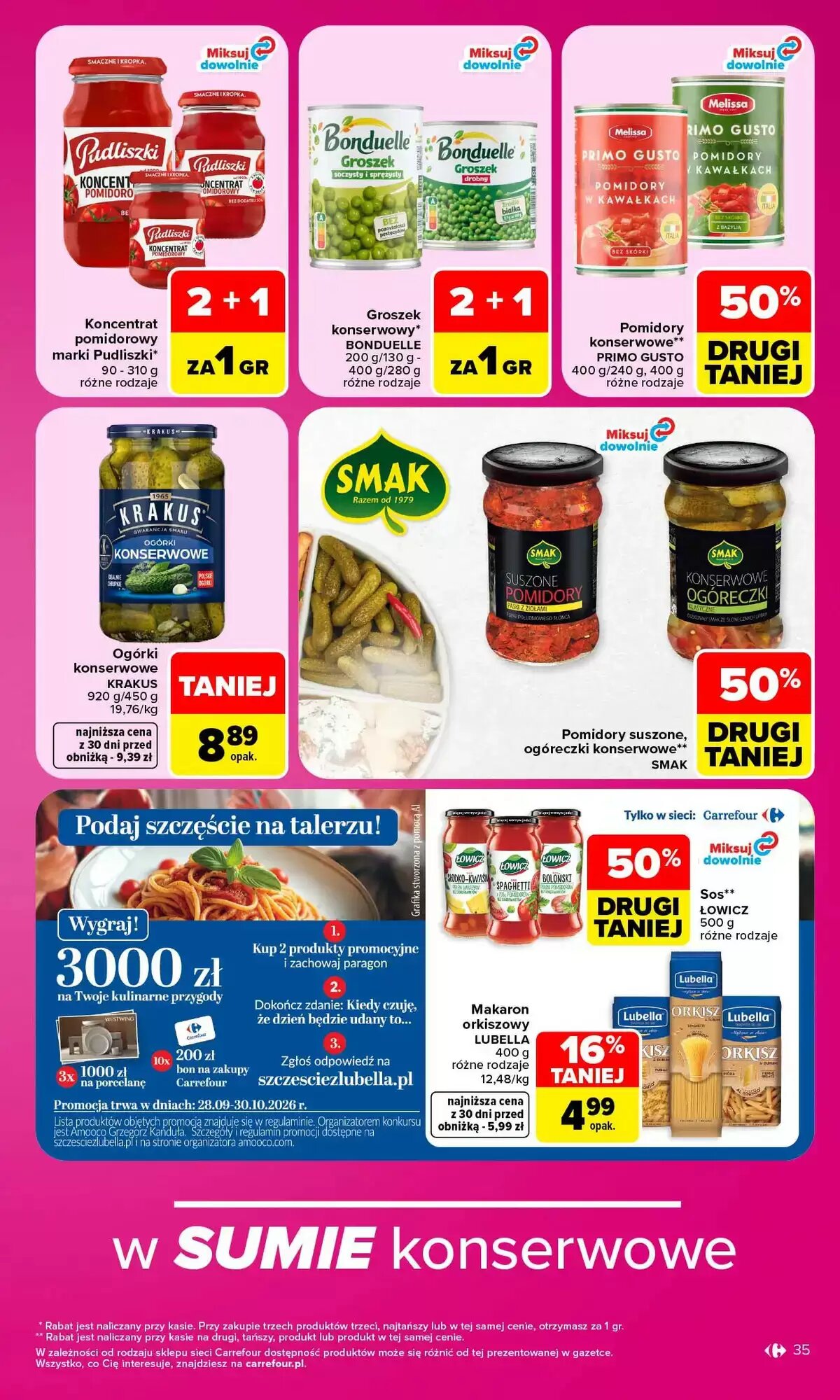 Gazetka promocyjna Carrefour Market  ważna od 28.09.2026 - Strona 35.