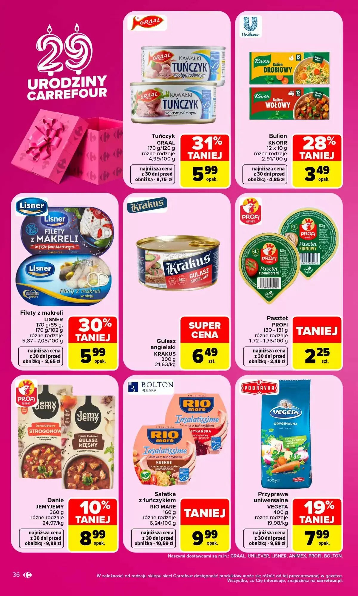 Gazetka promocyjna Carrefour Market  ważna od 28.09.2026 - Strona 36.