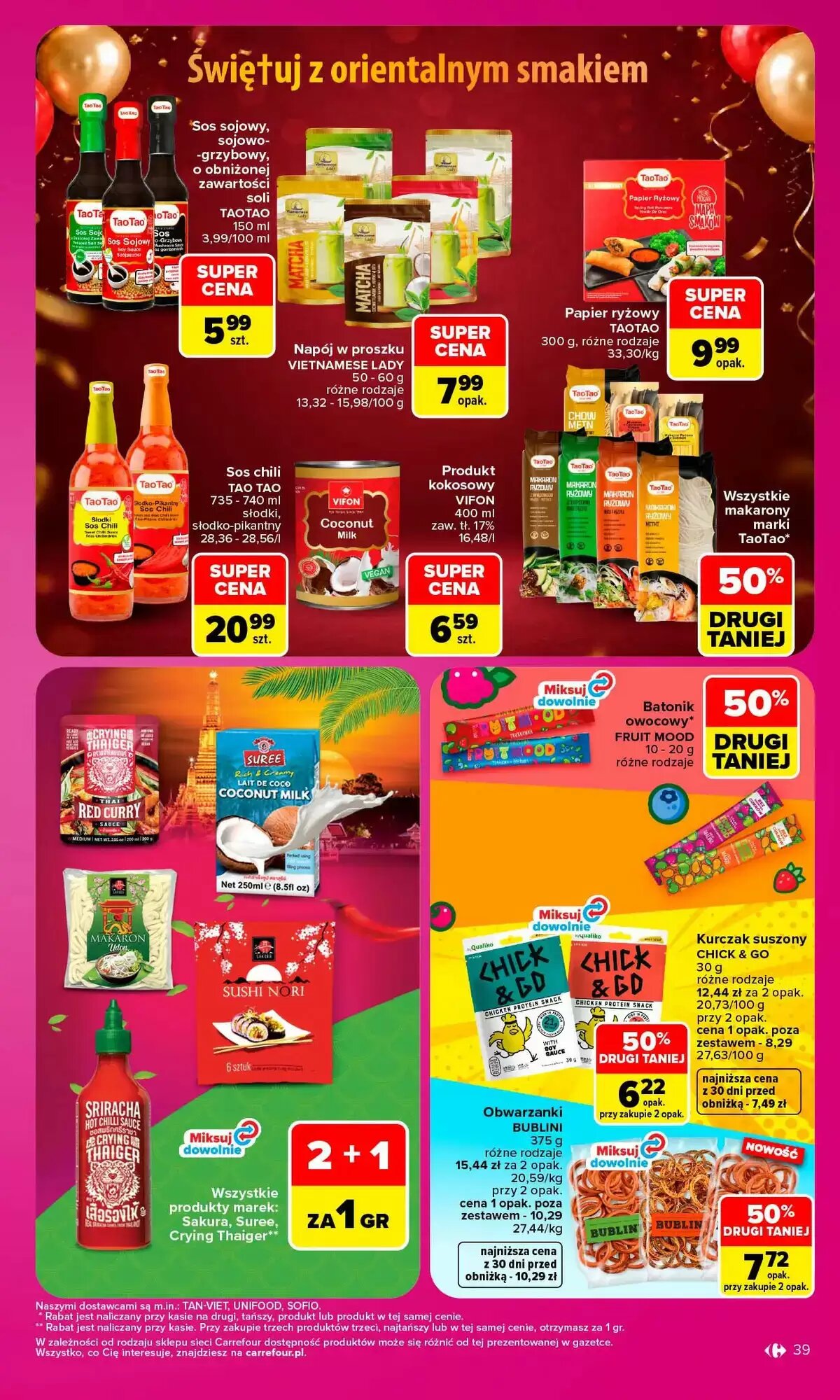 Gazetka promocyjna Carrefour Market  ważna od 28.09.2026 - Strona 39.