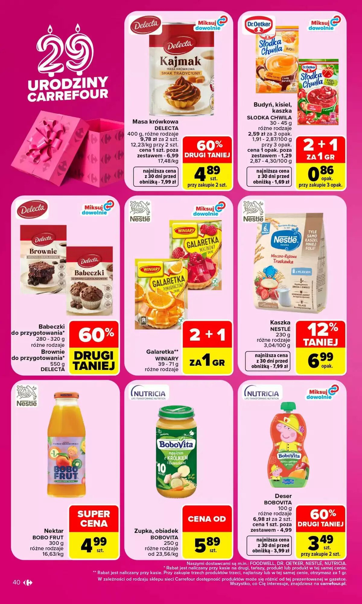 Gazetka promocyjna Carrefour Market  ważna od 28.09.2026 - Strona 40.