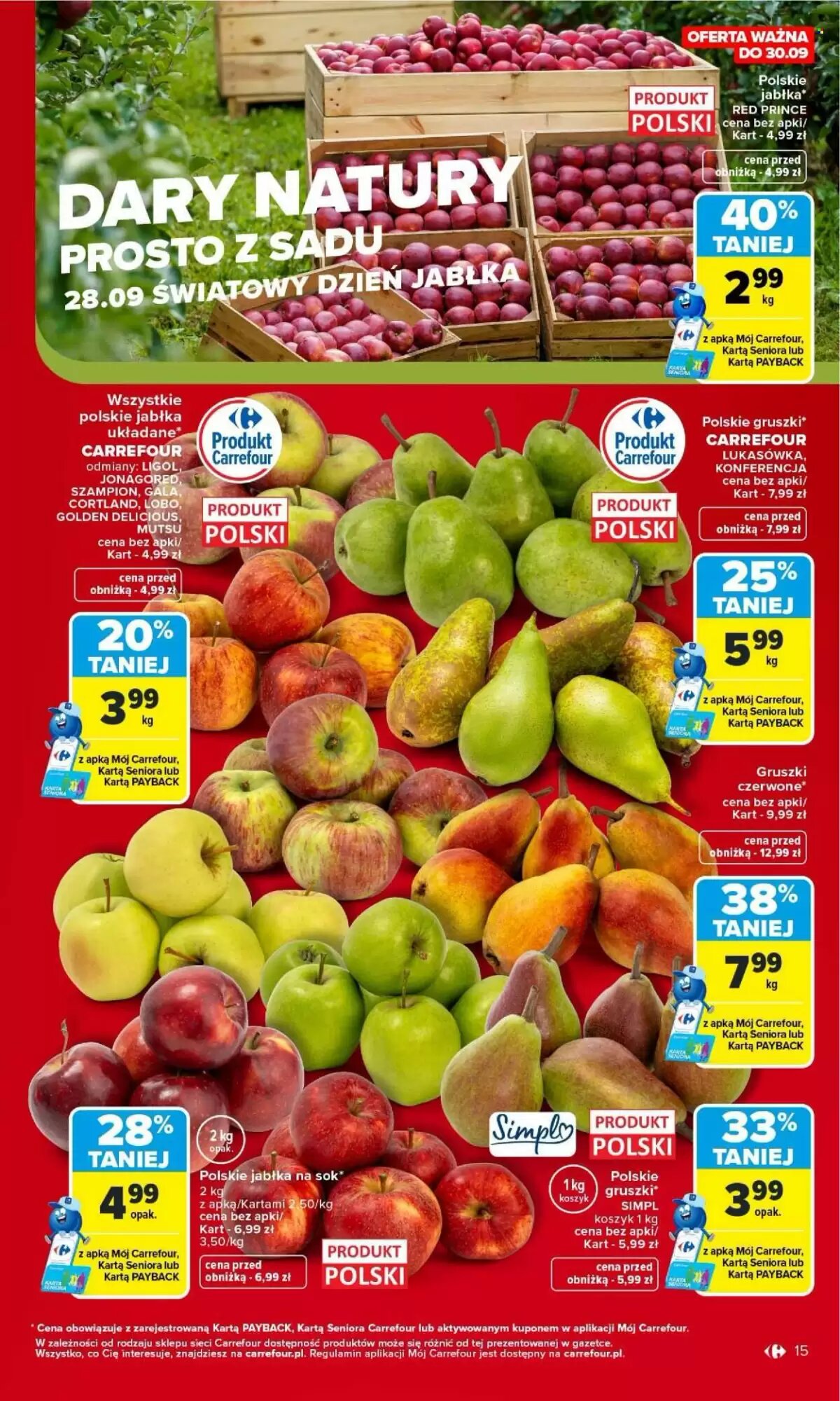 Gazetka promocyjna Carrefour  ważna od 28.09.2026 - Strona 15.