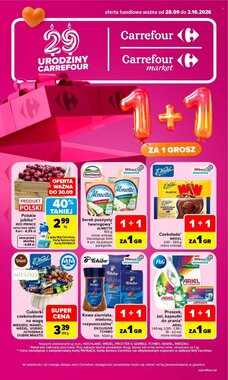 Gazetka promocyjna Carrefour  ważna od 28.09.2026