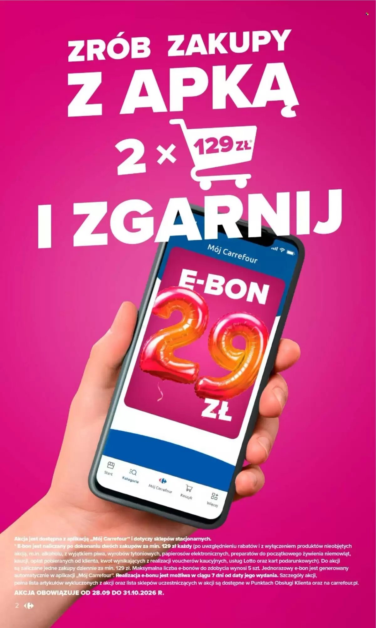 Gazetka promocyjna Carrefour  ważna od 28.09.2026 - Strona 2.