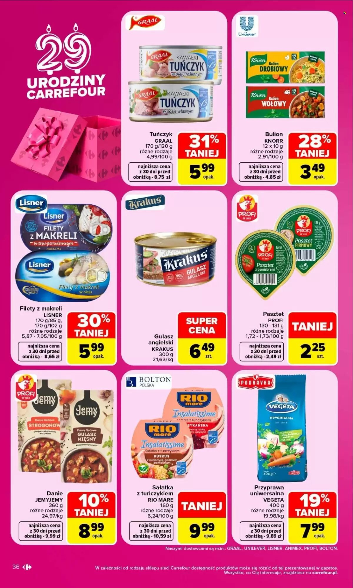 Gazetka promocyjna Carrefour  ważna od 28.09.2026 - Strona 36.