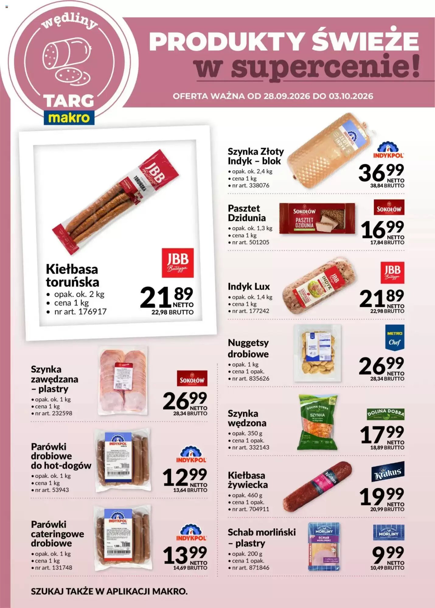 Gazetka promocyjna Makro  ważna od 28.09.2026 - Strona 3.