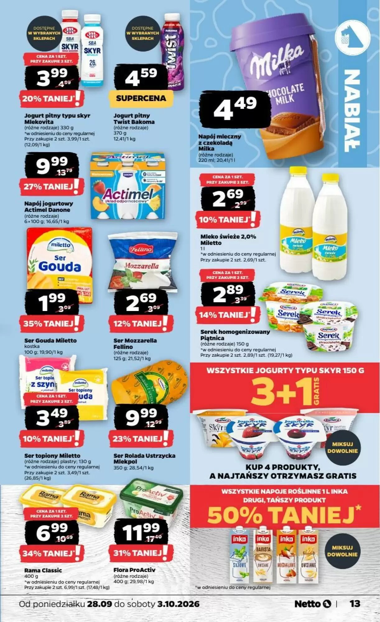 Gazetka promocyjna Netto  ważna od 28.09.2026 - Strona 13.