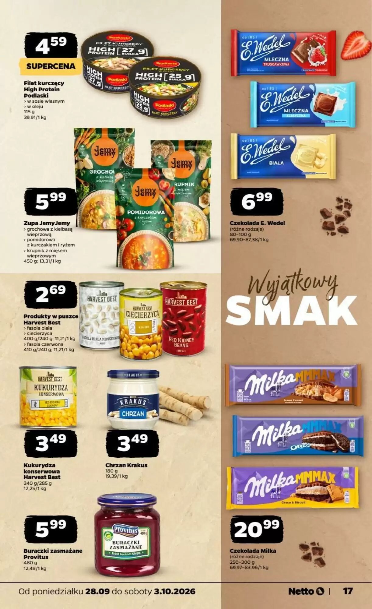Gazetka promocyjna Netto  ważna od 28.09.2026 - Strona 17.