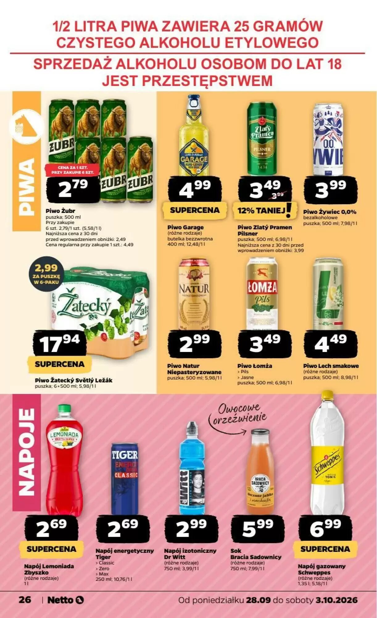 Gazetka promocyjna Netto  ważna od 28.09.2026 - Strona 26.