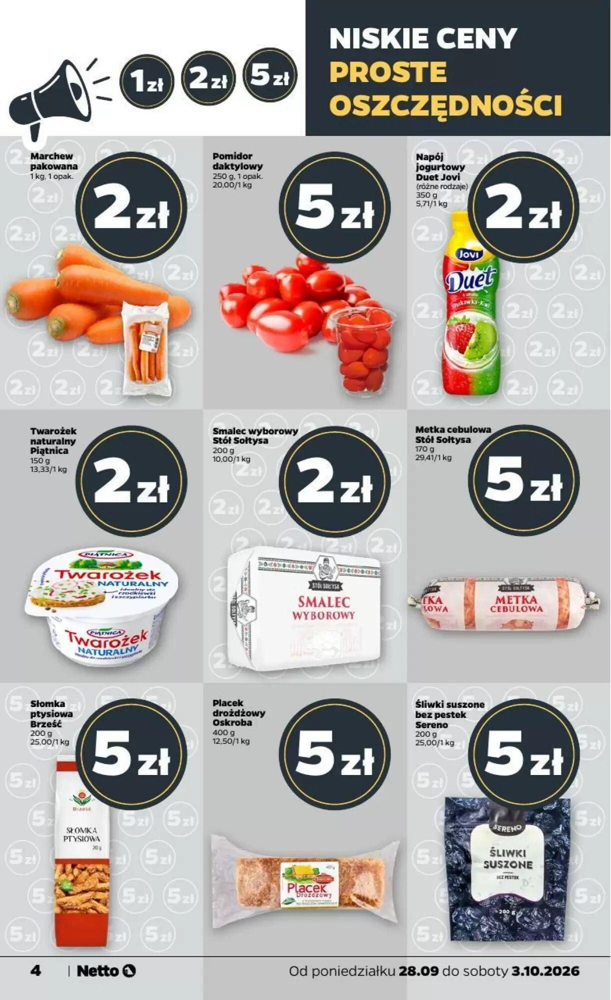 Gazetka promocyjna Netto  ważna od 28.09.2026 - Strona 4.