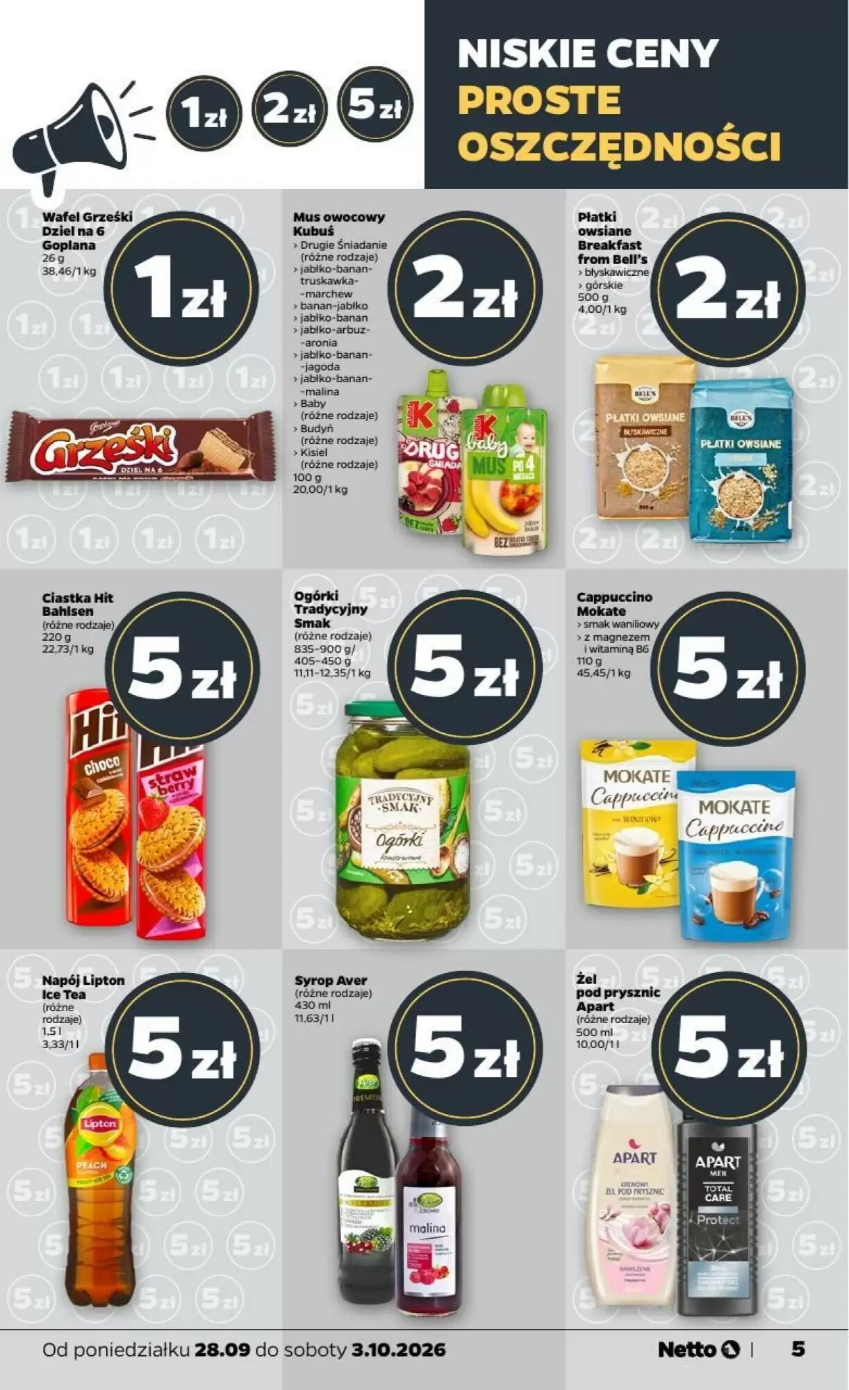 Gazetka promocyjna Netto  ważna od 28.09.2026 - Strona 5.