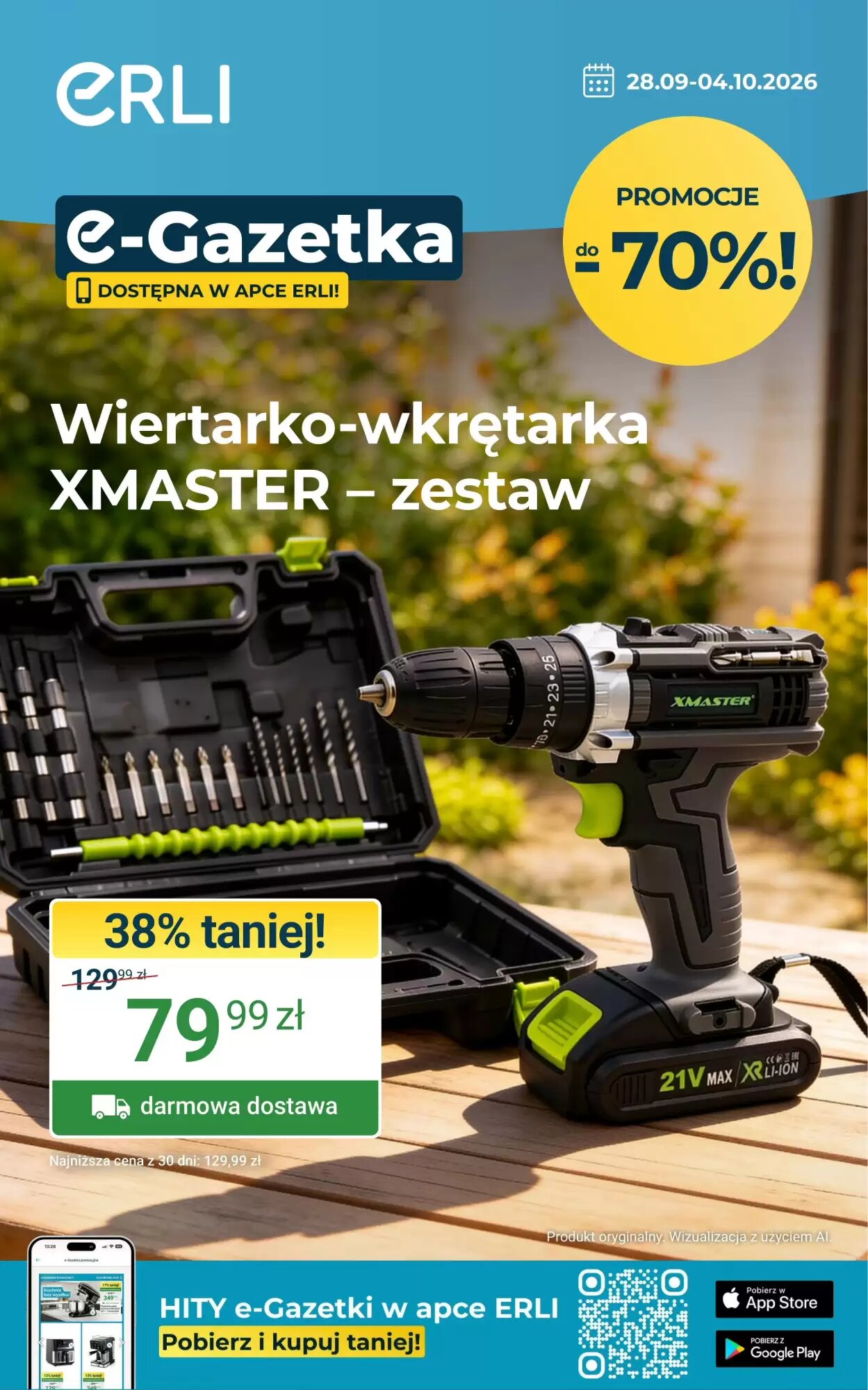 Gazetka promocyjna ERLI ważna od 28.09.2026 - Strona 1.