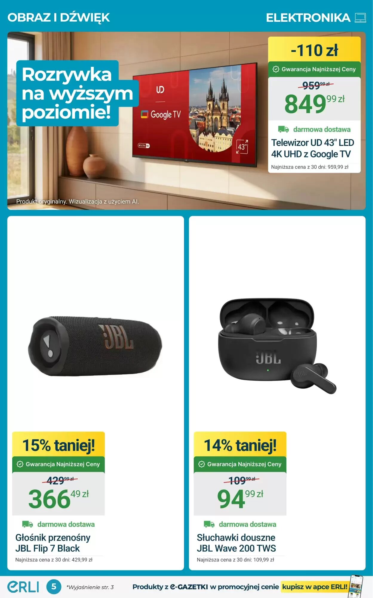 Gazetka promocyjna ERLI  ważna od 28.09.2026 - Strona 5.