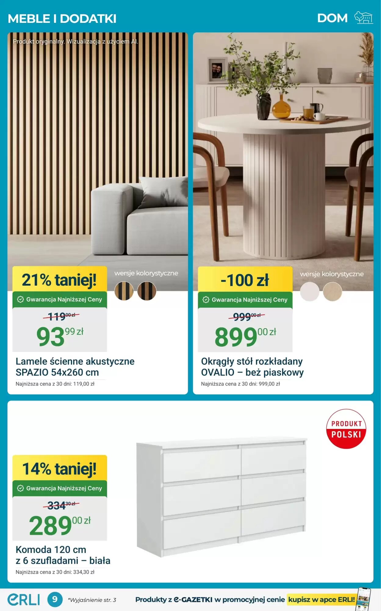 Gazetka promocyjna ERLI  ważna od 28.09.2026 - Strona 9.