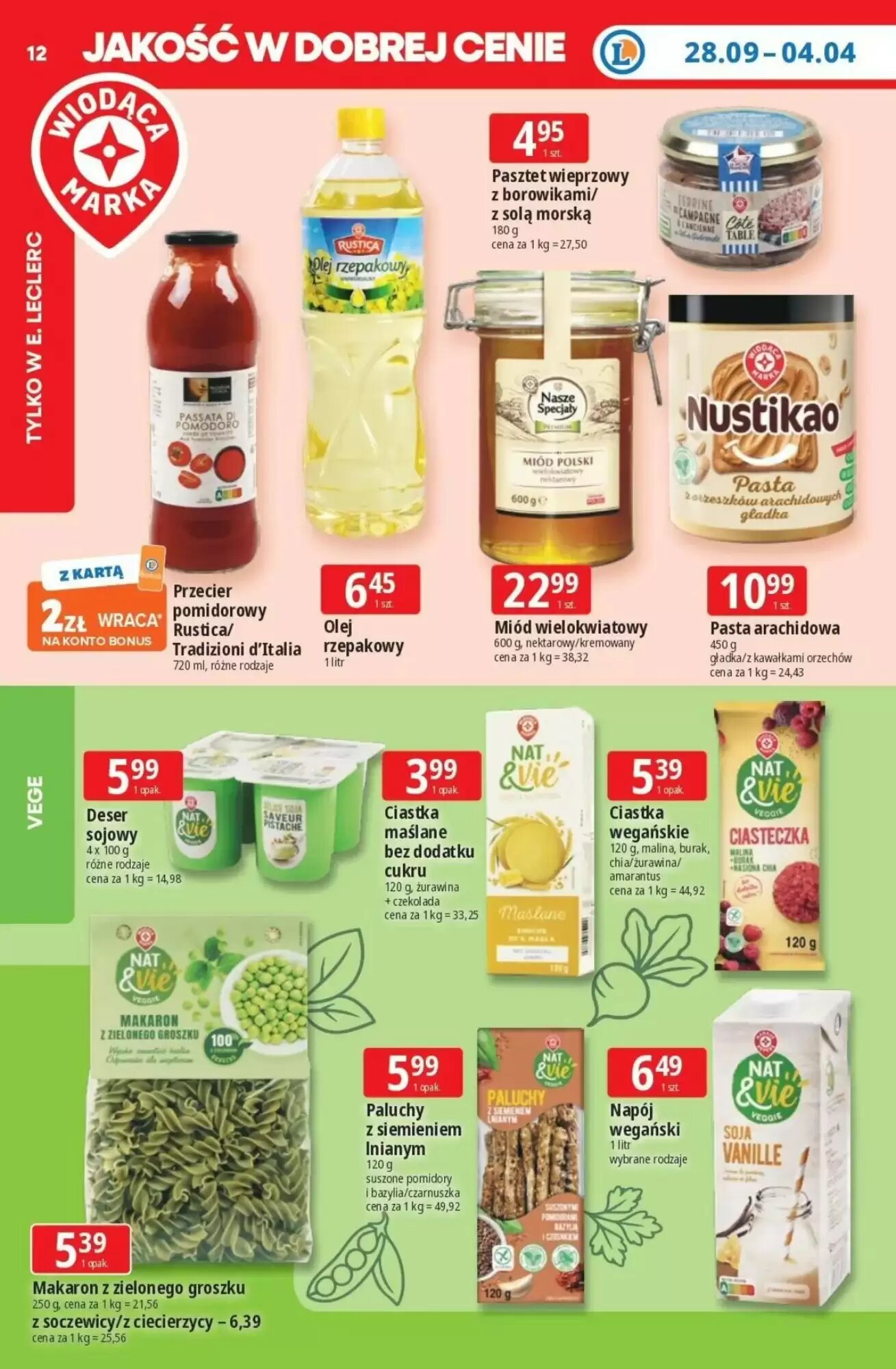 Gazetka promocyjna E.Leclerc  ważna od 28.09.2026 - Strona 12.