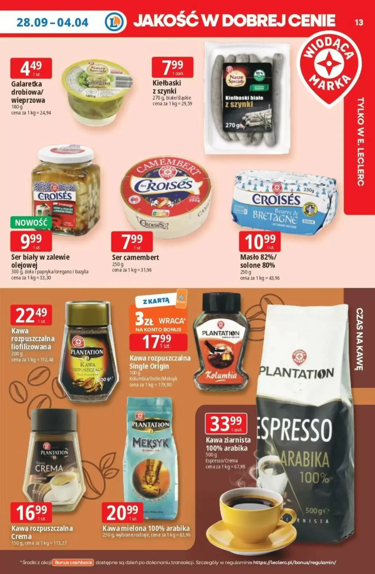 Gazetka promocyjna E.Leclerc  ważna od 28.09.2026 - Strona 13.