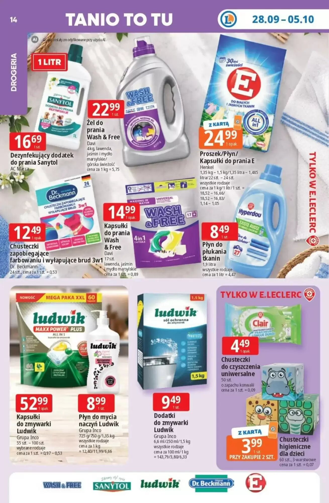 Gazetka promocyjna E.Leclerc  ważna od 28.09.2026 - Strona 14.