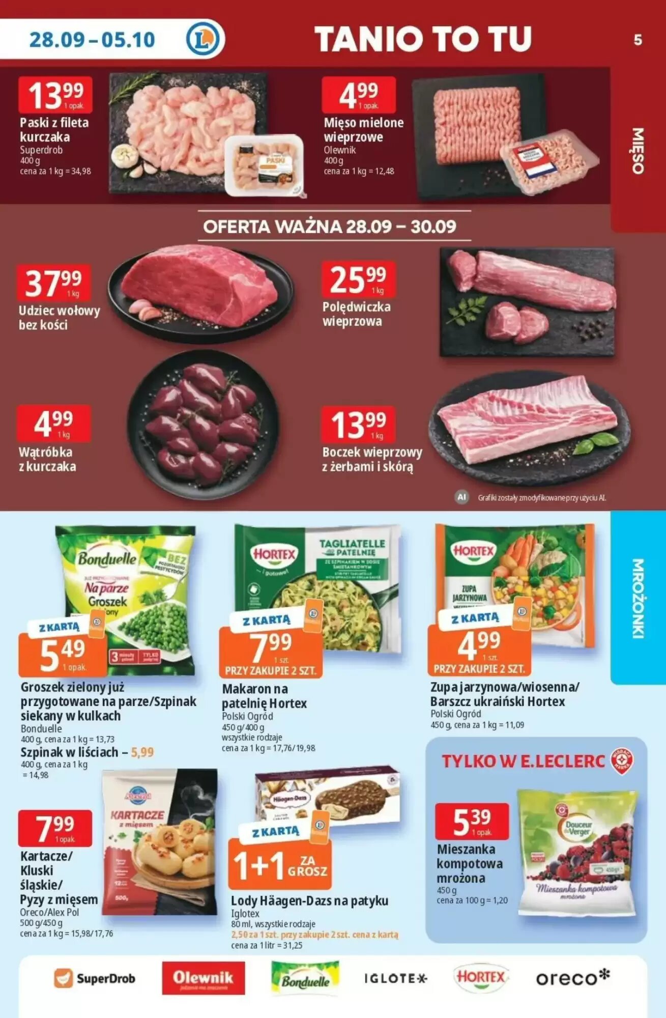 Gazetka promocyjna E.Leclerc  ważna od 28.09.2026 - Strona 5.