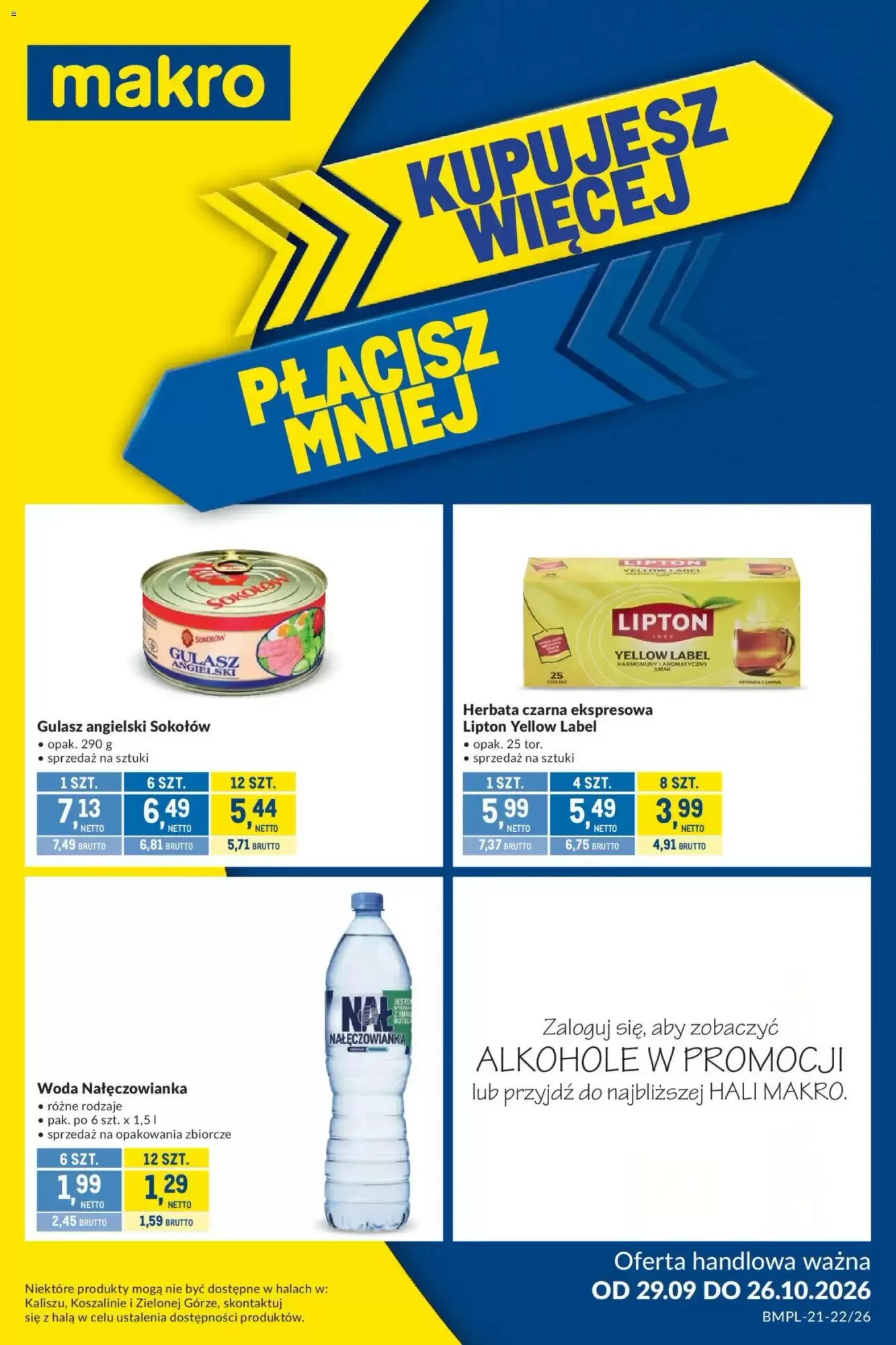 Gazetka promocyjna Makro  ważna od 29.09.2026 - Strona 1.