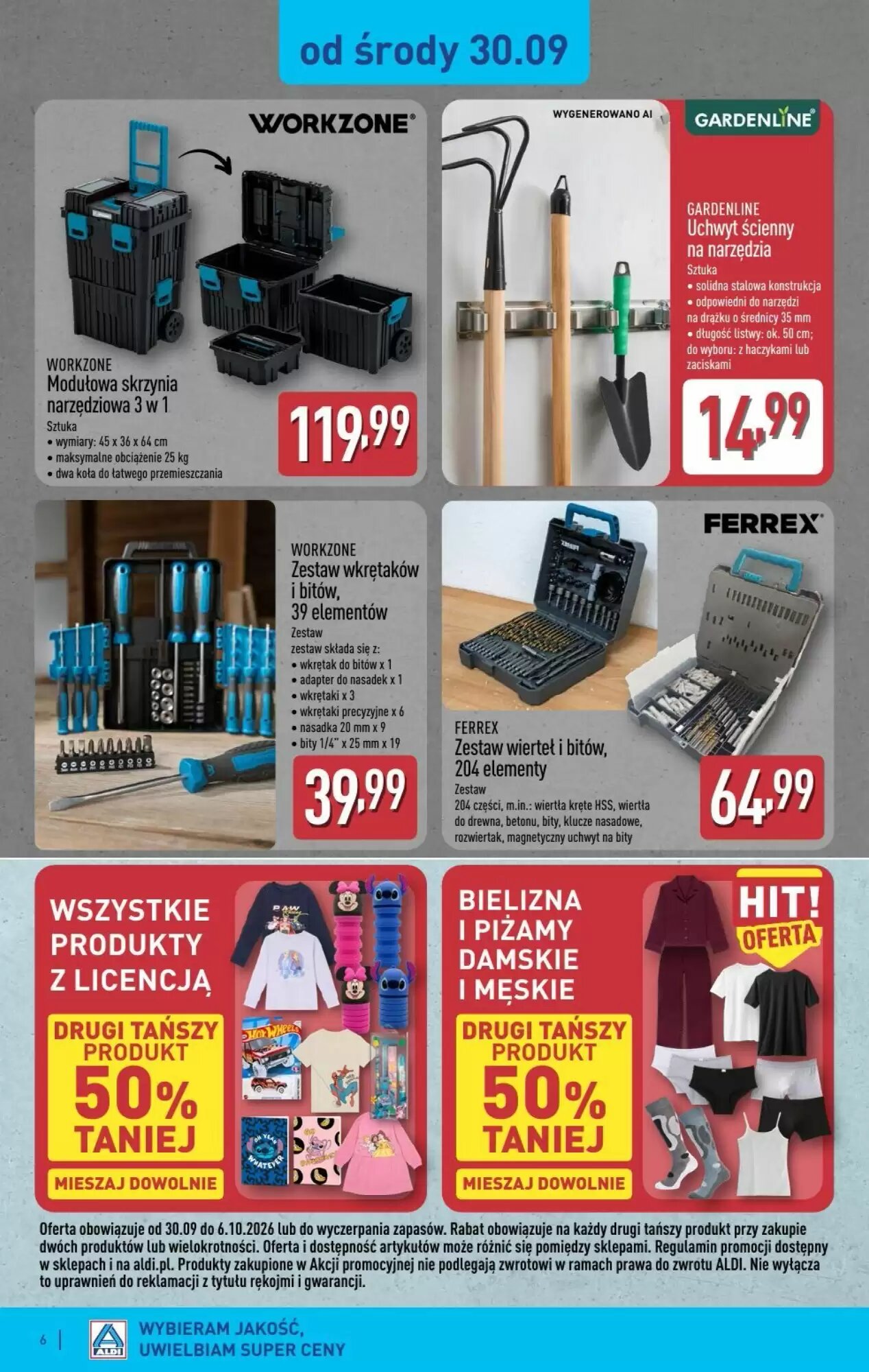 Gazetka promocyjna ALDI  ważna od 30.09.2026 - Strona 6.