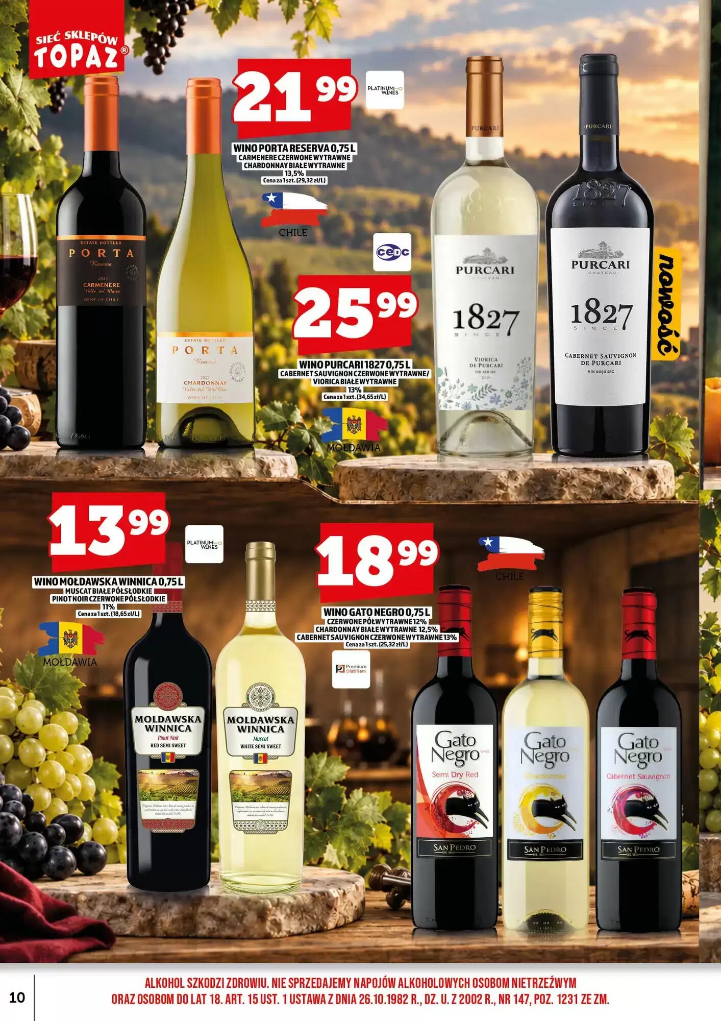 Gazetka promocyjna Topaz  ważna od 01.10.2026 - Strona 10.
