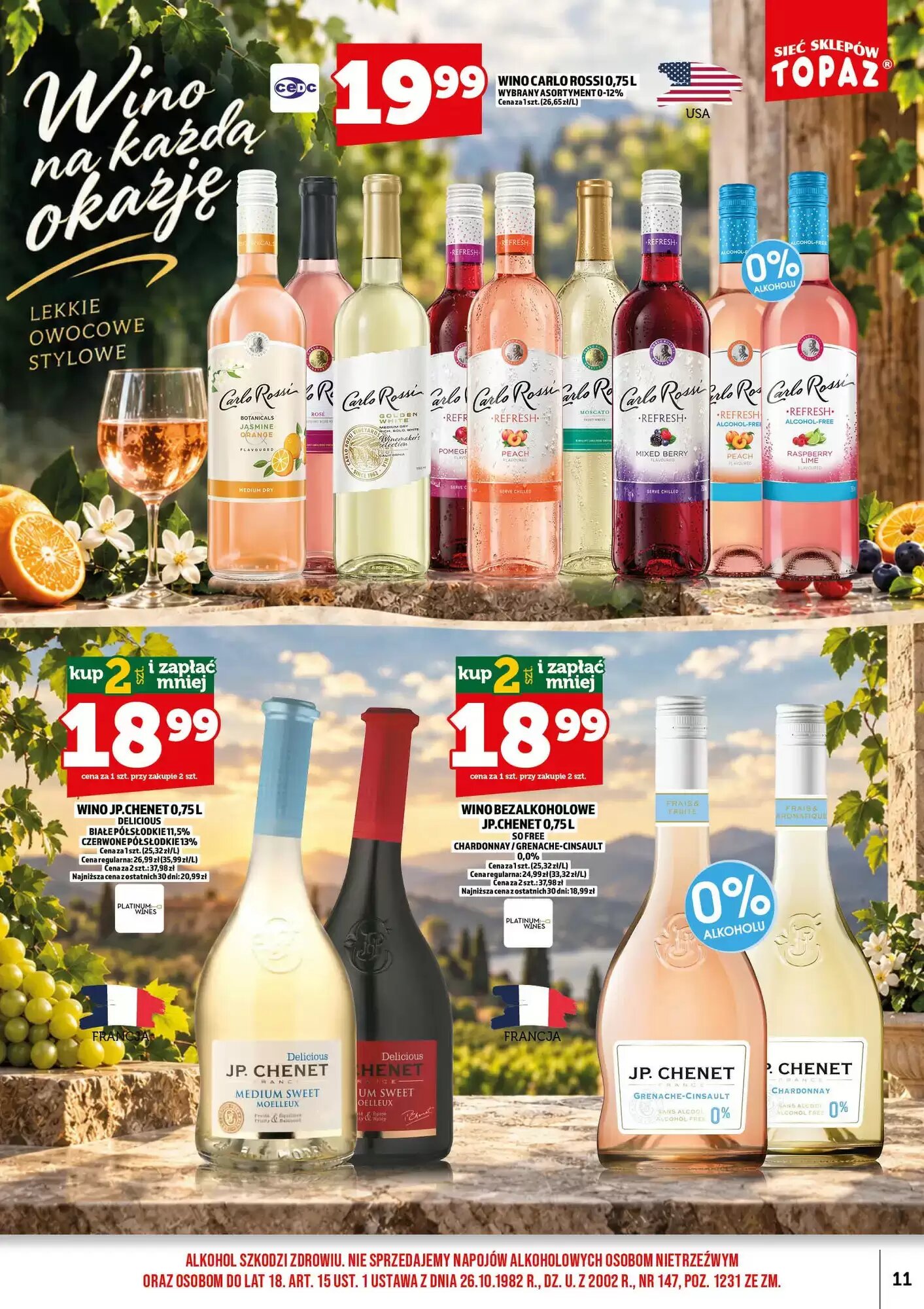 Gazetka promocyjna Topaz  ważna od 01.10.2026 - Strona 11.