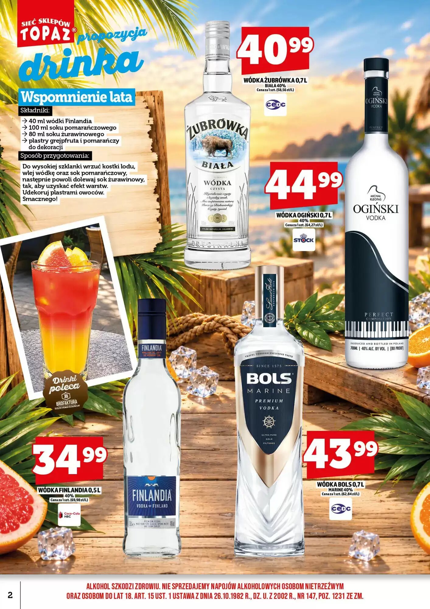 Gazetka promocyjna Topaz  ważna od 01.10.2026 - Strona 2.
