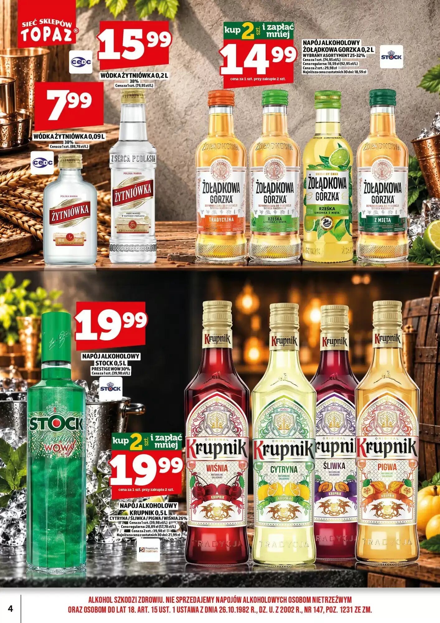 Gazetka promocyjna Topaz  ważna od 01.10.2026 - Strona 4.