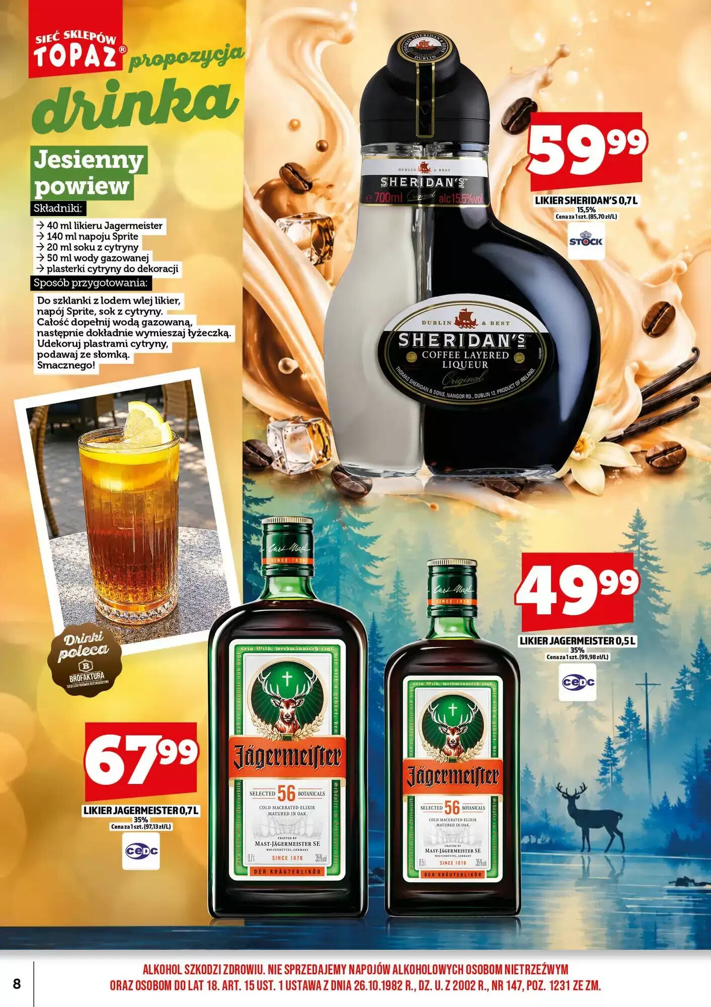 Gazetka promocyjna Topaz  ważna od 01.10.2026 - Strona 8.