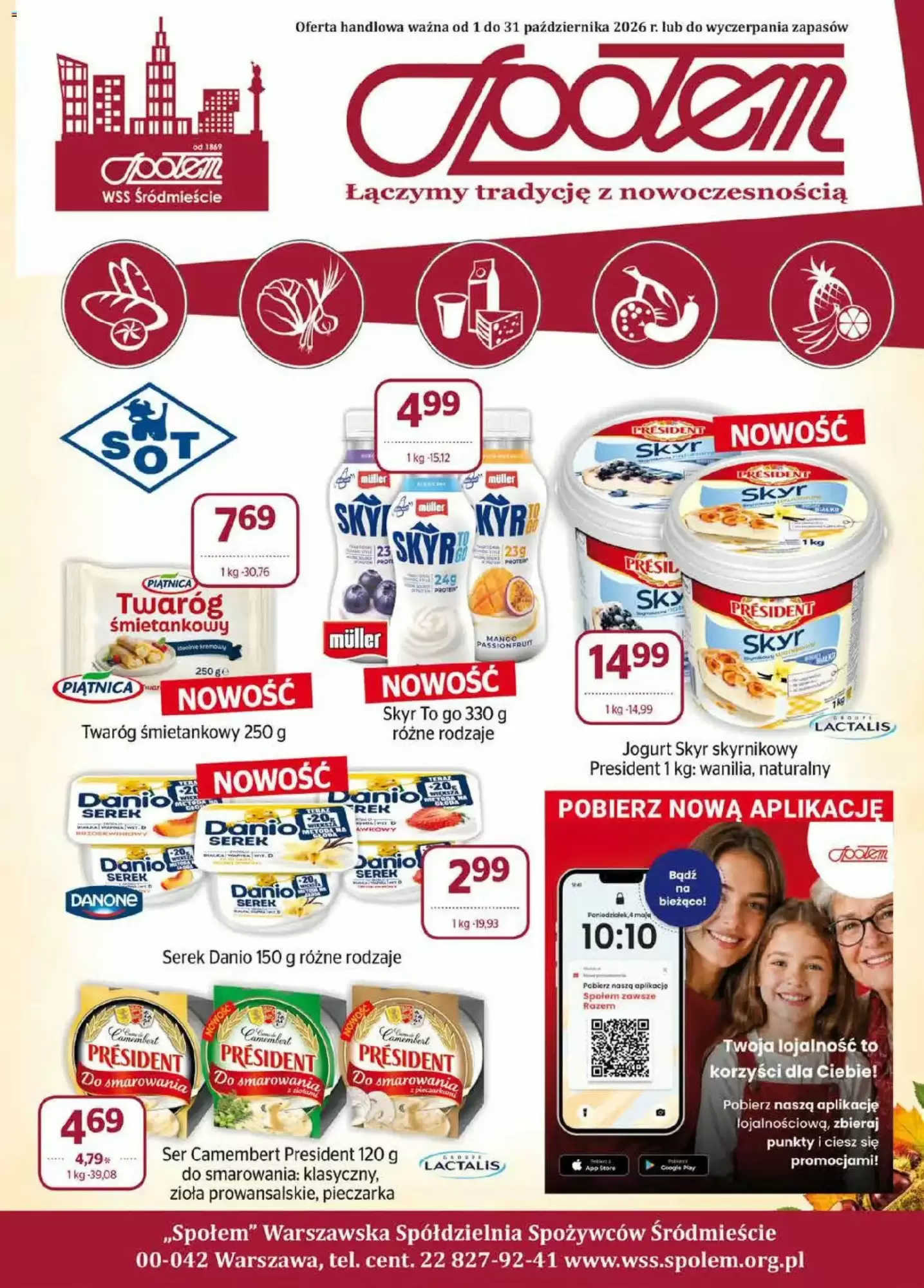 Gazetka promocyjna Społem ważna od 01.10.2026 - Strona 1.