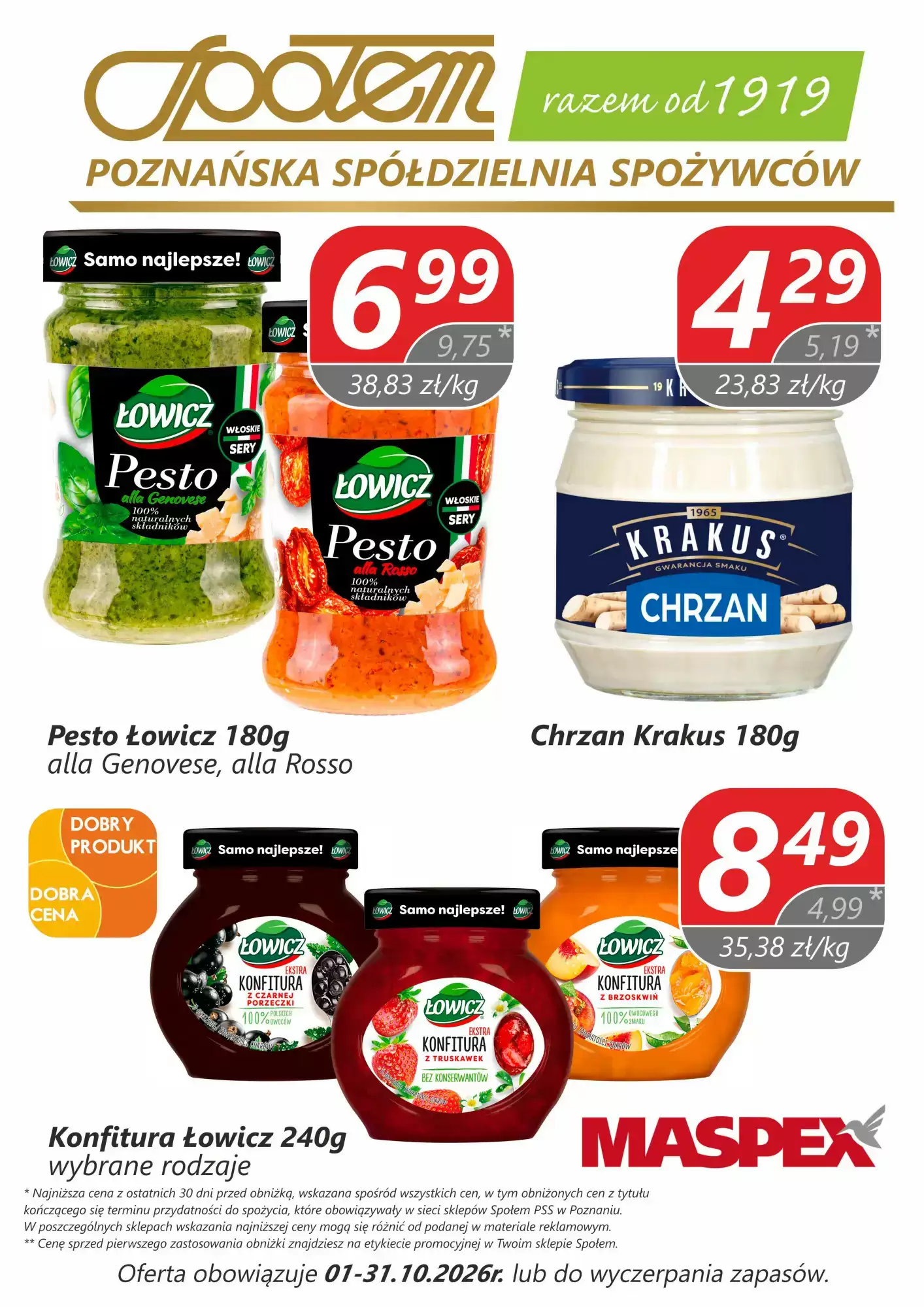 Gazetka promocyjna Społem  ważna od 01.10.2026 - Strona 2.