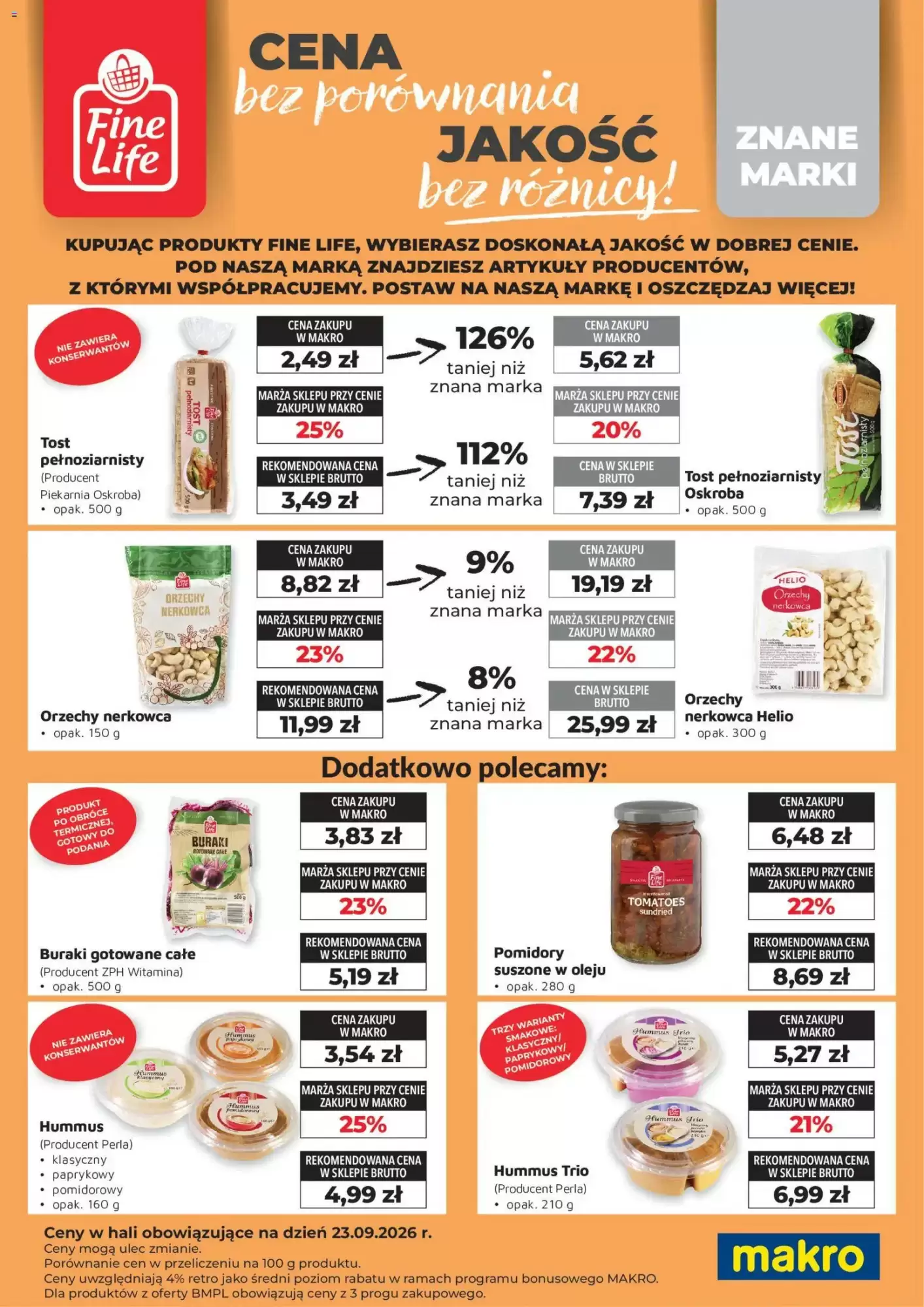 Gazetka promocyjna Makro  ważna od 01.10.2026 - Strona 5.