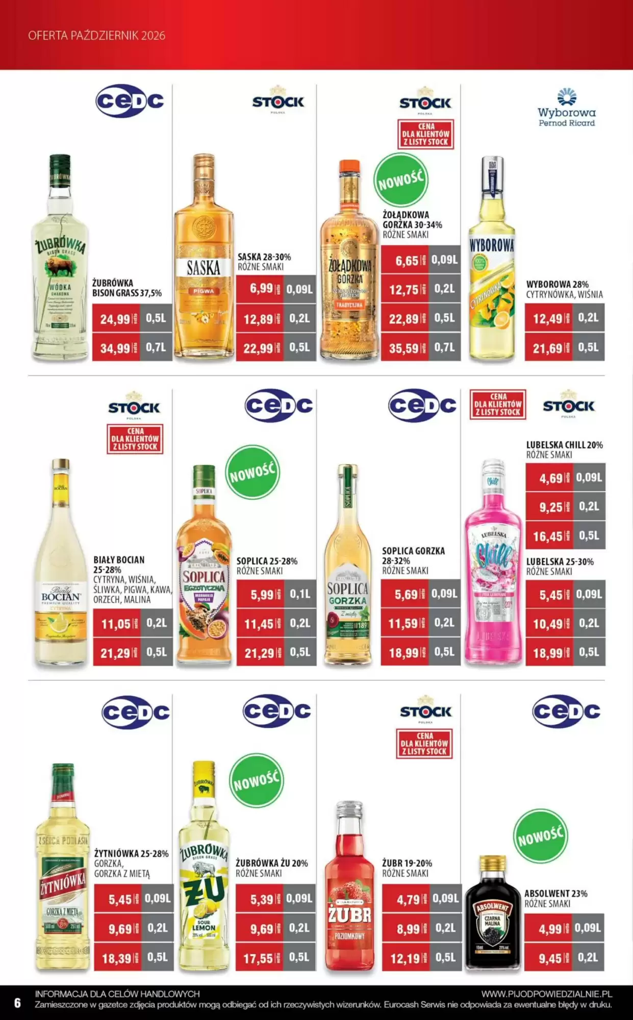 Gazetka promocyjna Eurocash  ważna od 01.10.2026 - Strona 6.
