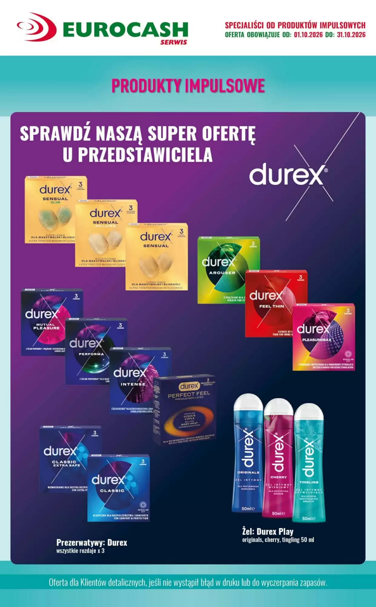 Gazetka promocyjna Eurocash  ważna od 01.10.2026 - Strona 4.
